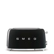 4-Slice Toaster (Long Slots) - Retro-Style Black