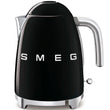 Retro-Style Electric Kettle (7 Cups) - Black