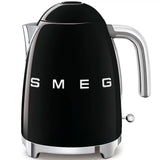 Retro-Style Electric Kettle (7 Cups) - Black