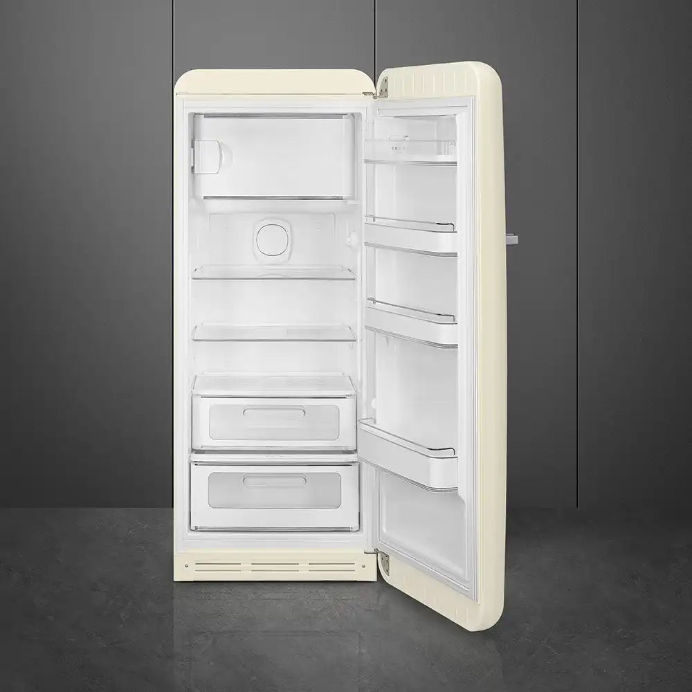 Retro-Style Refrigerator (9.5 cu ft, Right Hinge) -  Cream
