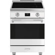 24-Inch Professional Induction Range - Matte White