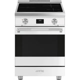 24-Inch Professional Induction Range - Matte White