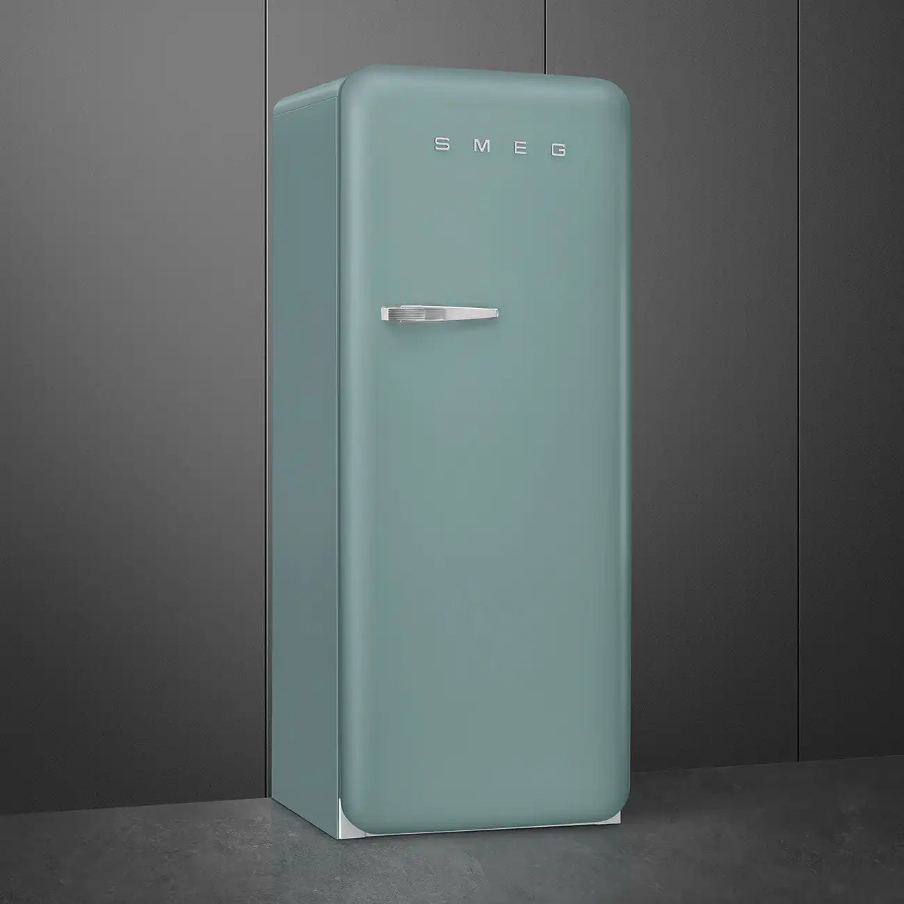 Retro-Style Refrigerator (9.5 cu ft, Right Hinge) - Jade Green Matte