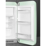Retro-Style Refrigerator (4.3 cu ft, Right Hinge) - Pastel Green