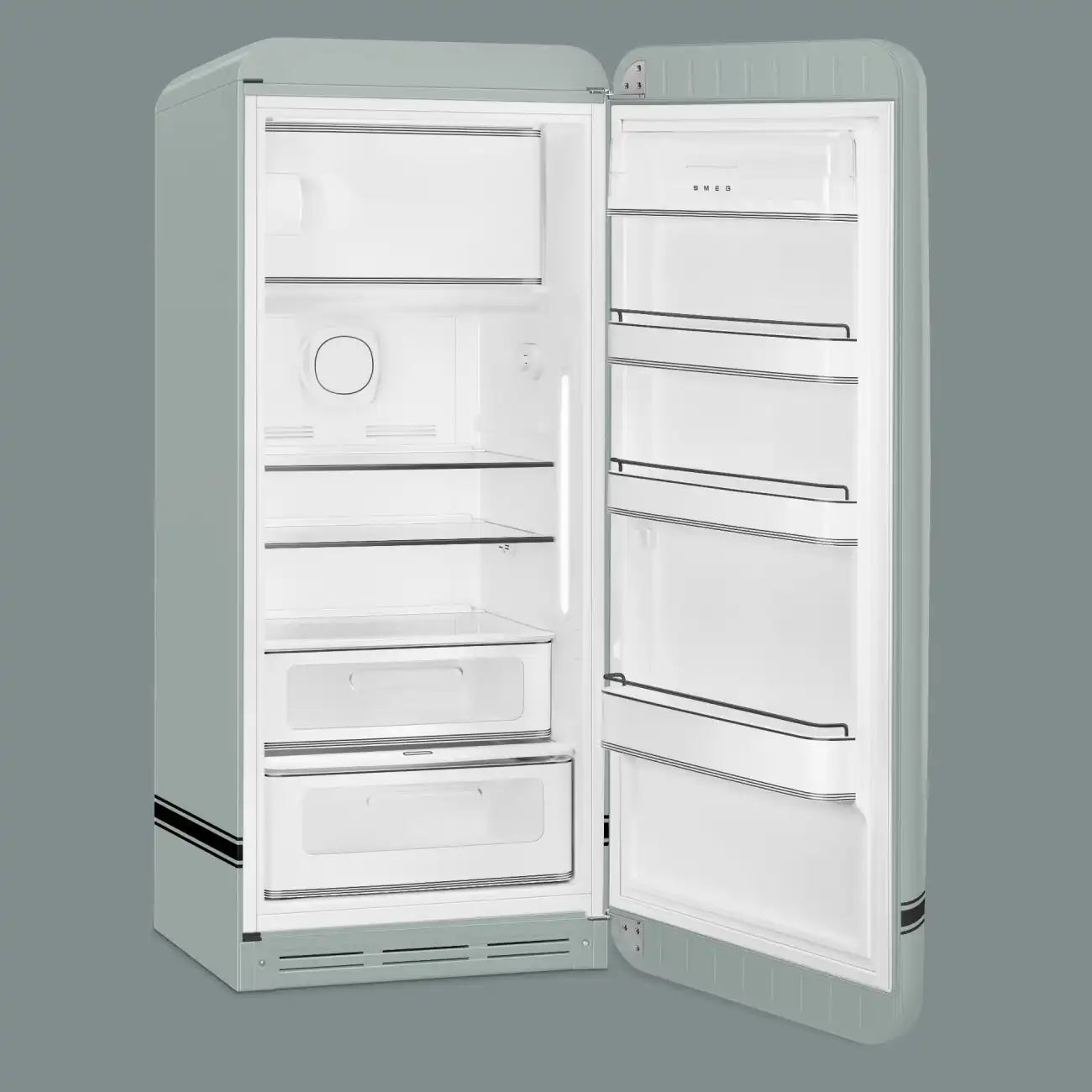 Porsche x SMEG Retro-Style Refrigerator (9.5 cu ft) - Shade Green