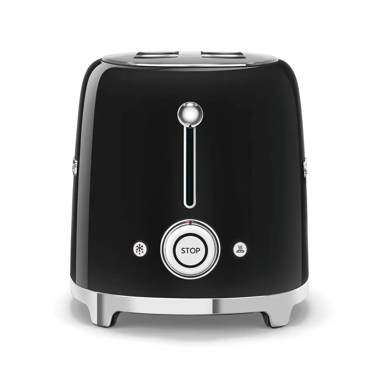 2-Slice Toaster - Retro-Style Black