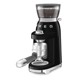 Multipurpose Conical Burr Coffee Grinder – Retro-Style Black