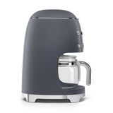 Retro-Style Drip Coffee Machine (10 Cups) - Slate Gray