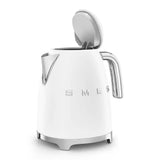 Retro-Style Electric Kettle (7 Cups) – White Matte
