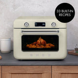 Countertop Combi Oven with Air Fry & Steam - Retro-Style Cream