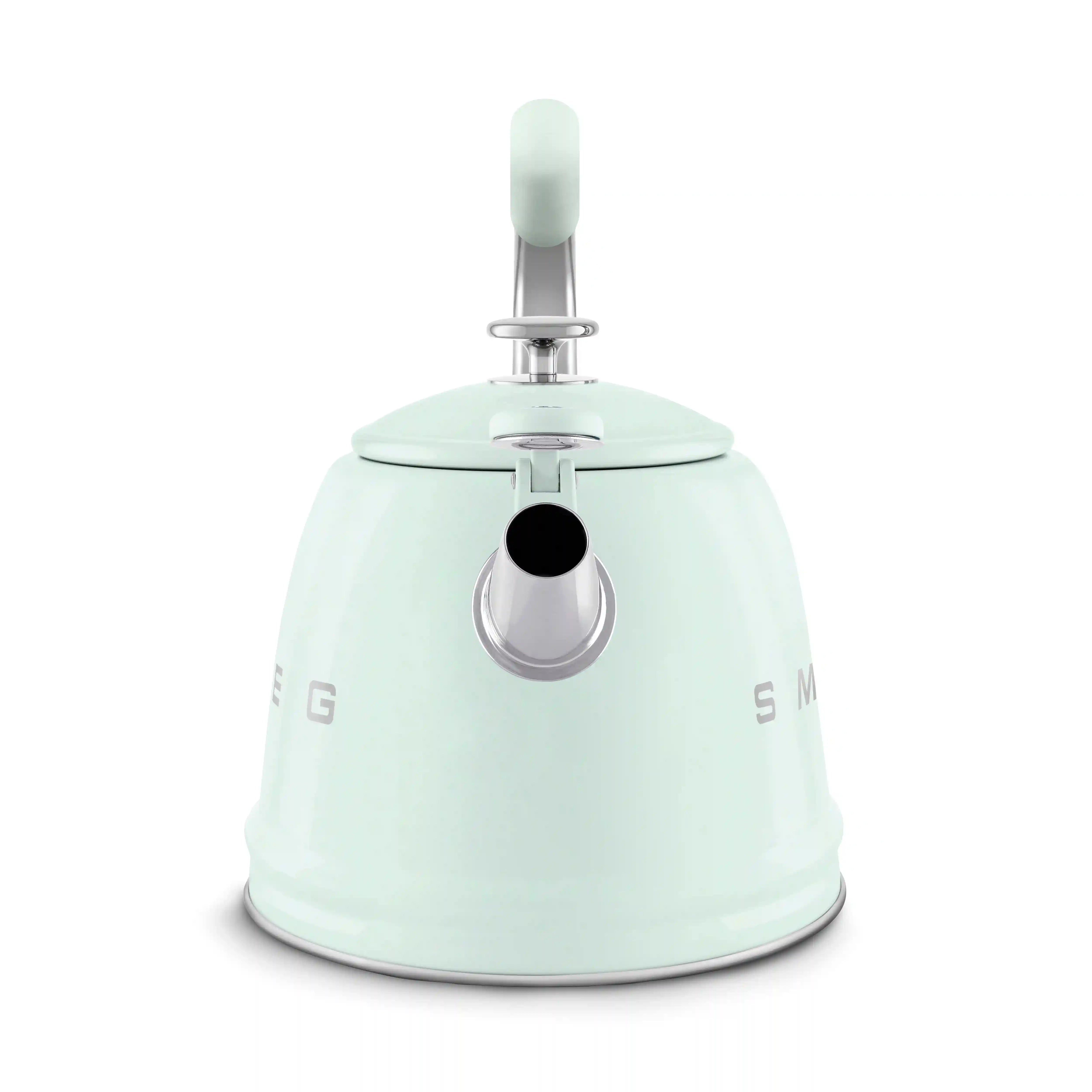 Whistling Kettle (10 Cup) - Retro-Style Pastel Green