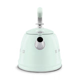 Whistling Kettle (10 Cup) - Retro-Style Pastel Green
