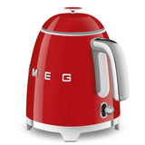 Mini Electric Kettle (3 Cups) - Retro-Style Red