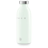 SMEG x 24Bottles® Insulated Stainless Steel Bottle (17 oz) - Pastel Green