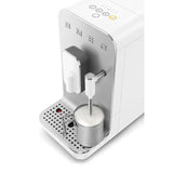 Fully Automatic Espresso Machine with Steam Wand - Matte White