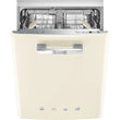Retro-Style Built-In 24" FlexiDuo Dishwasher (ADA Compliant) - Cream