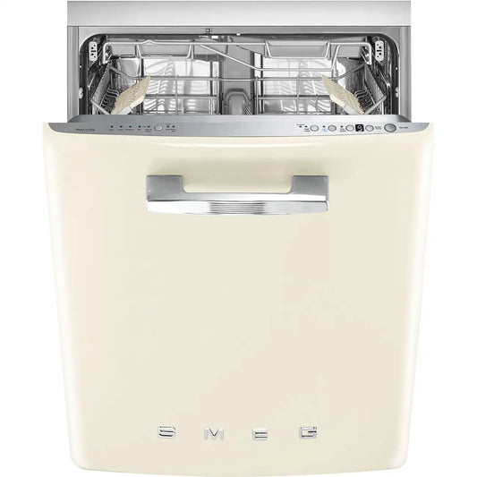 Retro-Style Built-In 24" FlexiDuo Dishwasher (ADA Compliant) - Cream