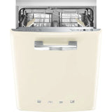 Retro-Style Built-In 24" FlexiDuo Dishwasher (ADA Compliant) - Cream