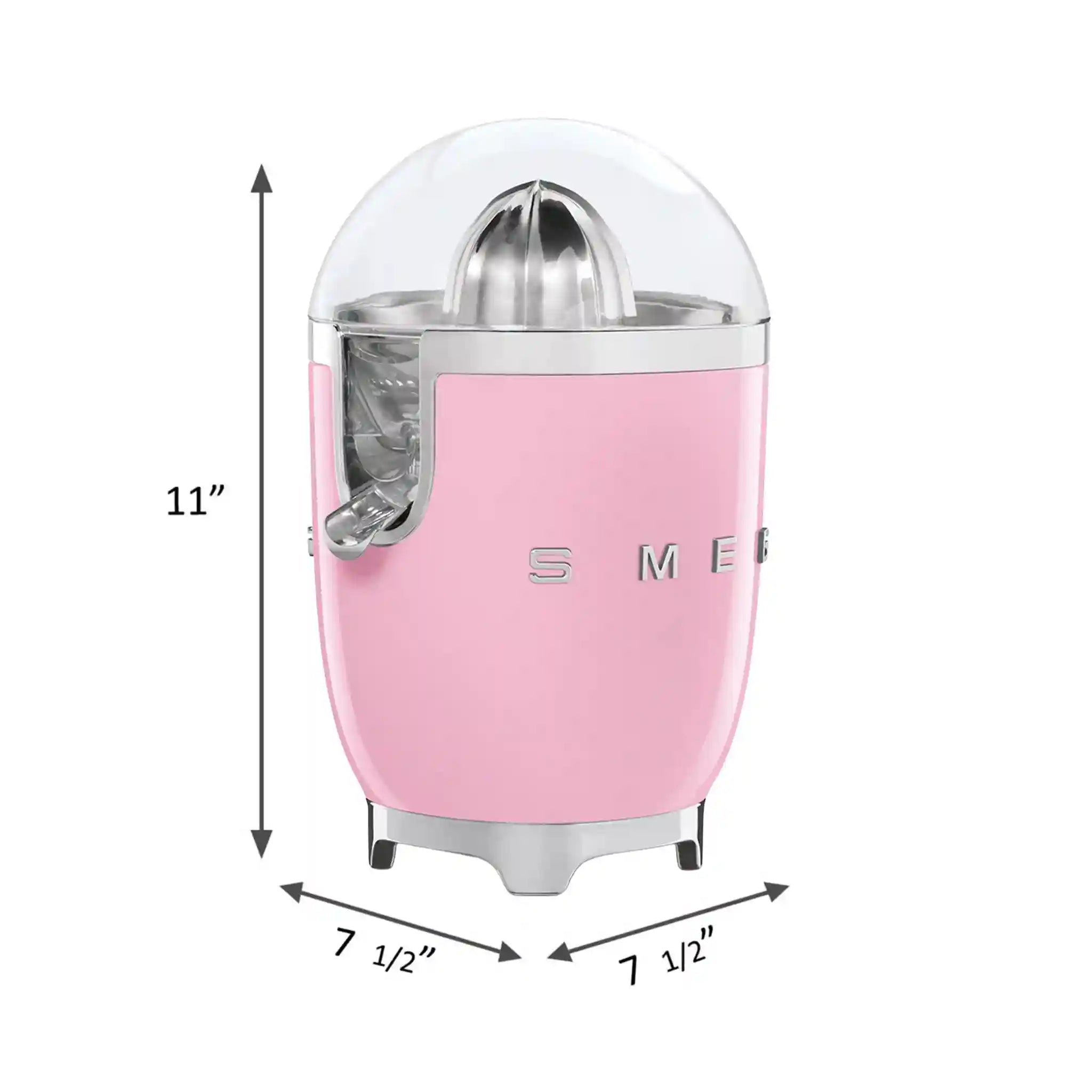 Citrus Juicer - Retro-Style Pastel Pink