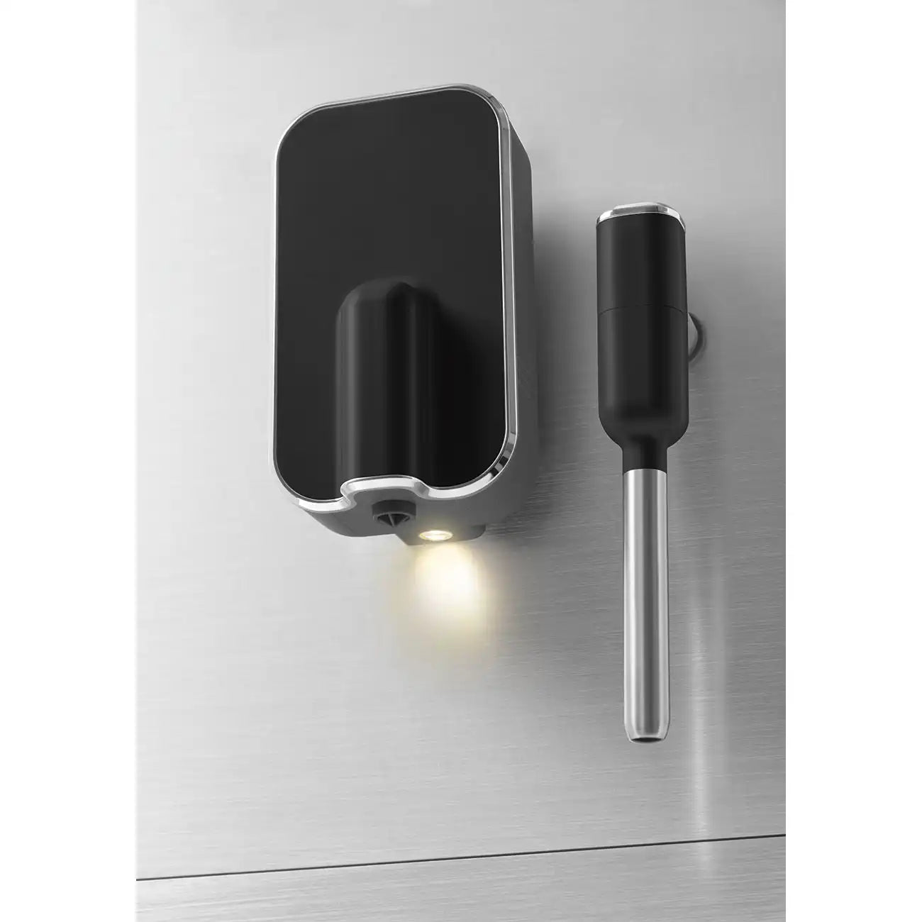 Fully Automatic Espresso Machine with Steam Wand - Matte Black