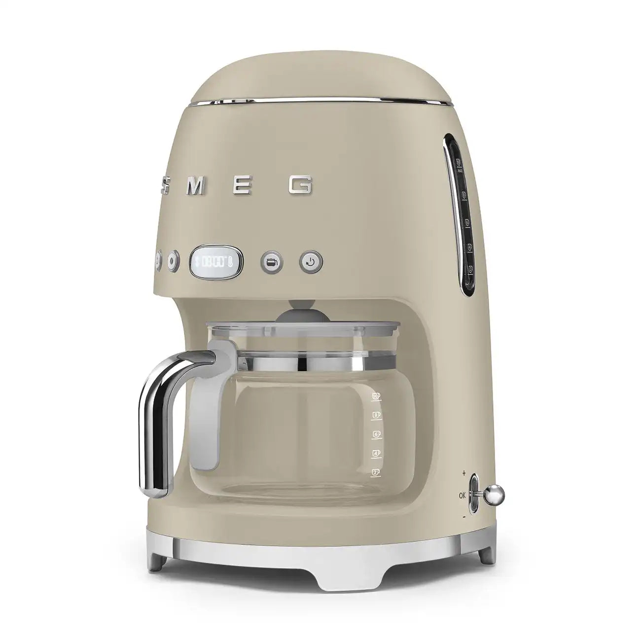 Retro-Style Drip Coffee Machine (10 Cups) – Moonlight Matte