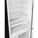 Retro-Style Refrigerator (18 cu ft, Right Hinge) - Black