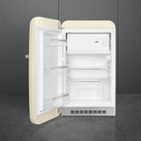 Retro-Style Refrigerator (4.3 cu ft, Left Hinge) - Cream