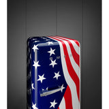 Retro-Style Refrigerator (9.5 cu ft, Right Hinge) -  American Flag
