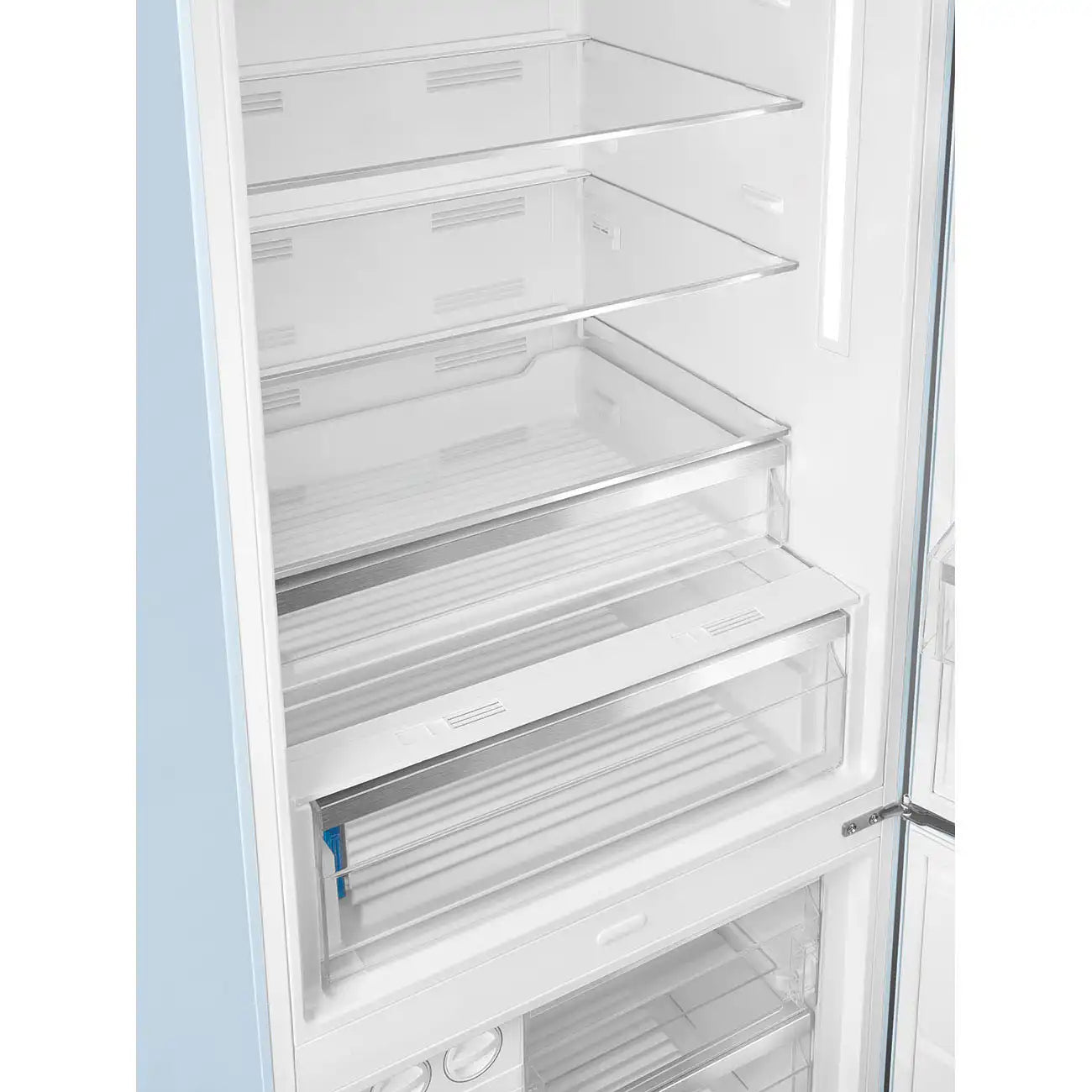 Retro-Style Refrigerator (18 cu ft, Right Hinge) - Pastel Blue