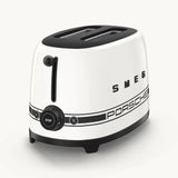 Porsche x SMEG Retro-Style 2-Slice Toaster - Carrara White