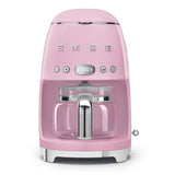 Retro-Style Drip Coffee Machine - Pink