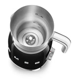 Retro-Style Milk Frother (20 oz) - Black