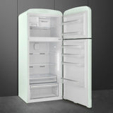Retro-Style Refrigerator (19.3 cu ft, Right Hinge) - Pastel Green