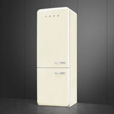 Retro-Style Refrigerator (18 cu ft, Left Hinge) - Cream