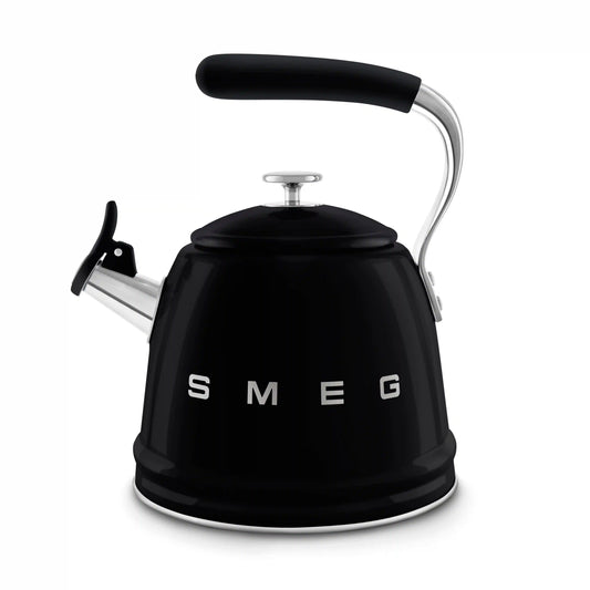 Whistling Kettle (10 Cup) - Retro-Style Black