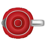 Mini Electric Kettle (3 Cups) - Retro-Style Red
