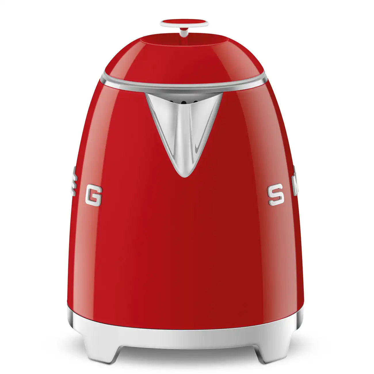 Mini Electric Kettle (3 Cups) - Retro-Style Red