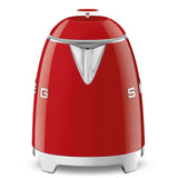 Mini Electric Kettle (3 Cups) - Retro-Style Red