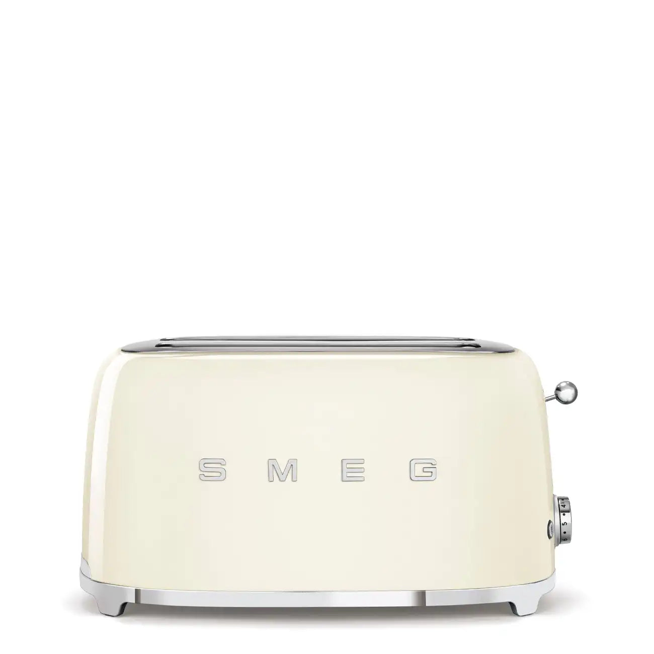 4-Slice Toaster (Long Slots) - Retro-Style Cream
