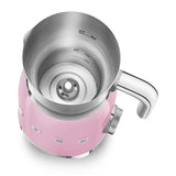Retro-Style Milk Frother (20 oz) - Pink