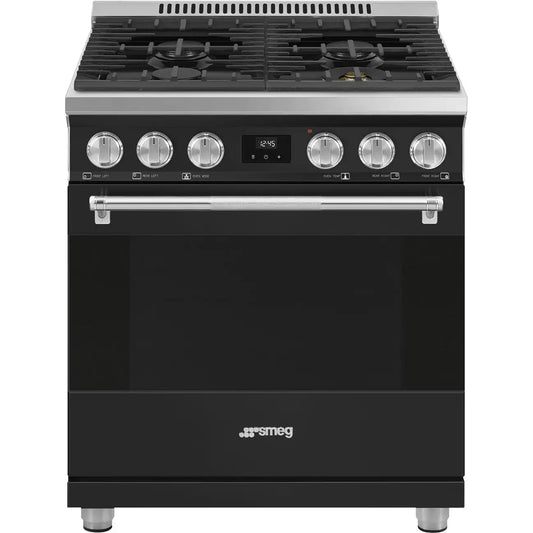 30-Inch Professional Full-Gas Range - Anthracite