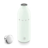 SMEG x 24Bottles® Insulated Stainless Steel Bottle (17 oz) - Pastel Green