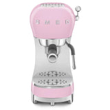 Retro-Style Manual Espresso Machine - Pink
