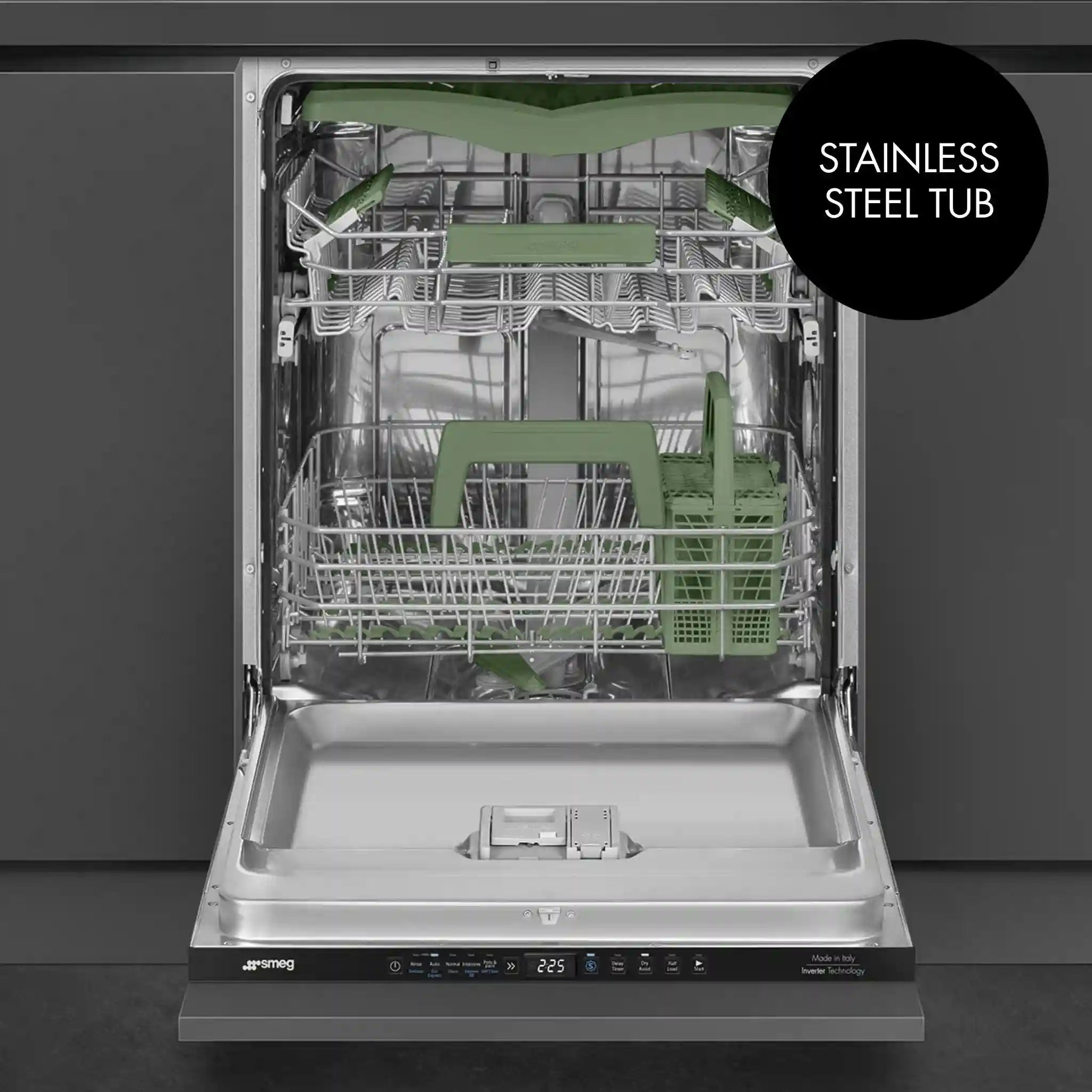 24" Integrated Dishwasher - Orbital Wash + Flexi Loading (Panel-Ready)