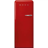 Retro-Style Refrigerator (9.5 cu ft, Left Hinge) -  Red