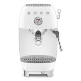 Manual Espresso & Cold Brew Coffee Machine – Retro-Style White