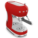 Retro-Style Manual Espresso Coffee Machine - Red