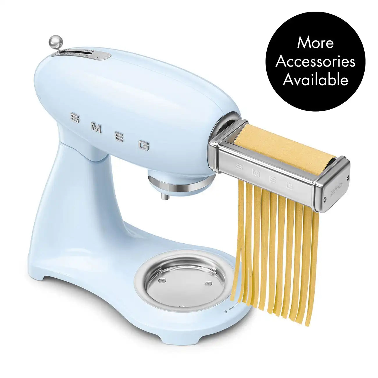 Forte Stand Mixer - Retro-Style Pastel Blue