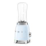 Personal Blender with 2 Travel Bottles - Retro-Style Pastel Blue