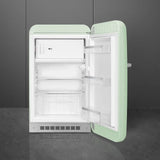 Retro-Style Refrigerator (4.3 cu ft, Right Hinge) - Pastel Green